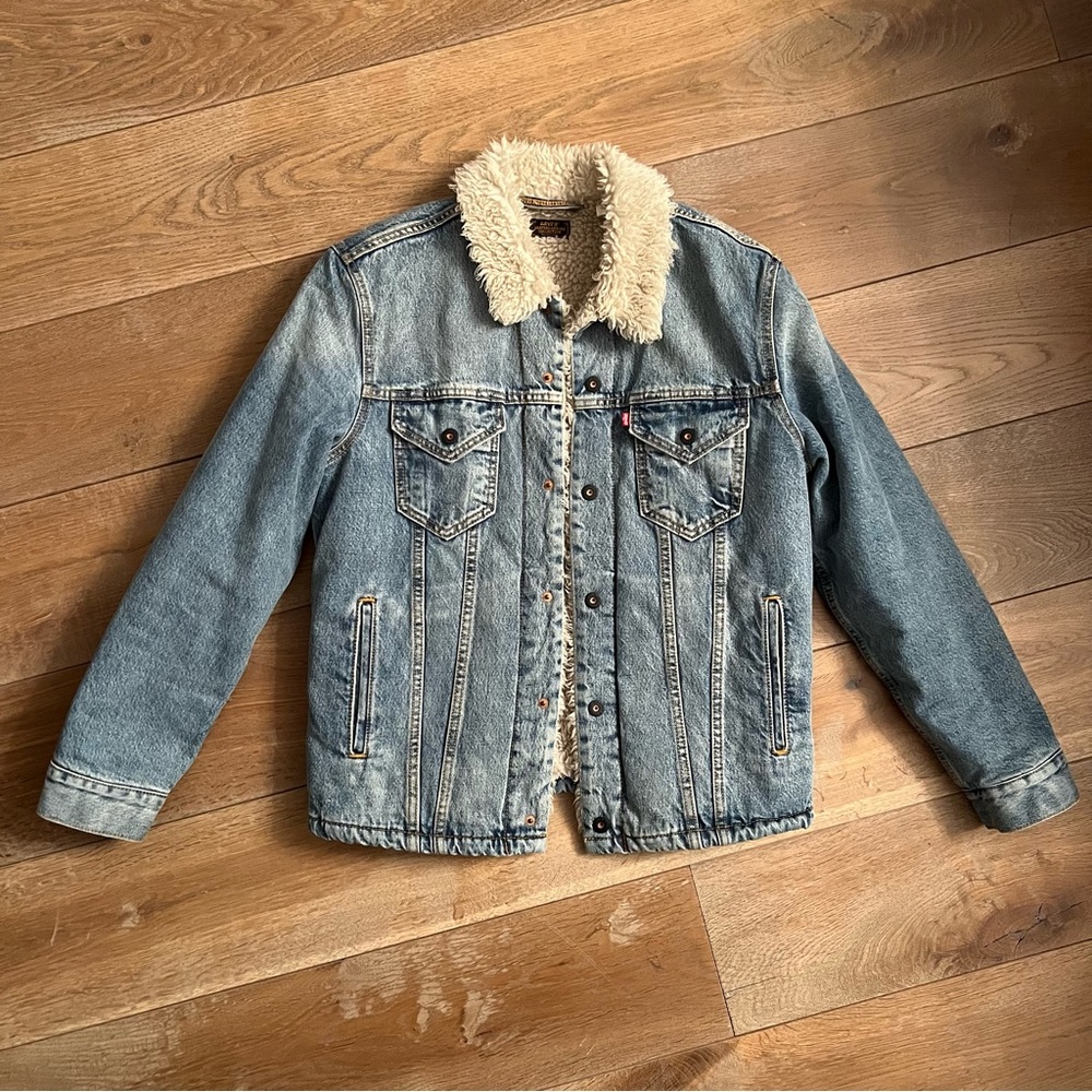 Levi’s Sherpa Trucker Denim Jacket